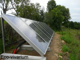 Construction de l'eco-vivarium: chauffage