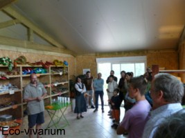 Construction de l'eco-vivarium: innoguration